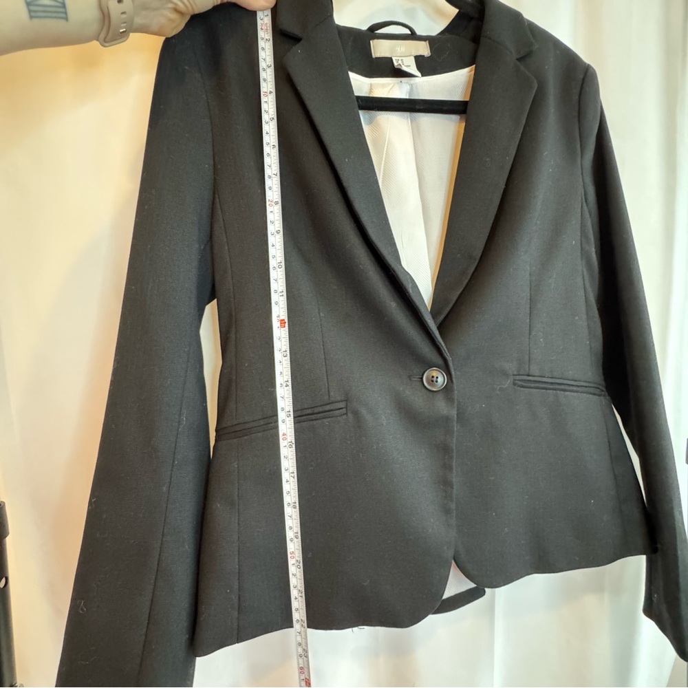 H&M Classic Black Blazer - Picture 7 of 14